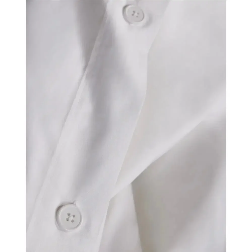 NWOT Quince Organic Crisp Percale Cotton King /California King Duvet Cover White